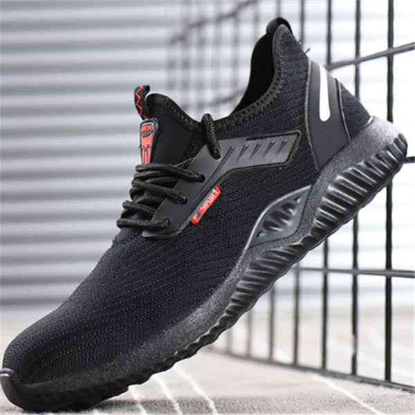Men's Odor-Resistant Work Safety Shoes