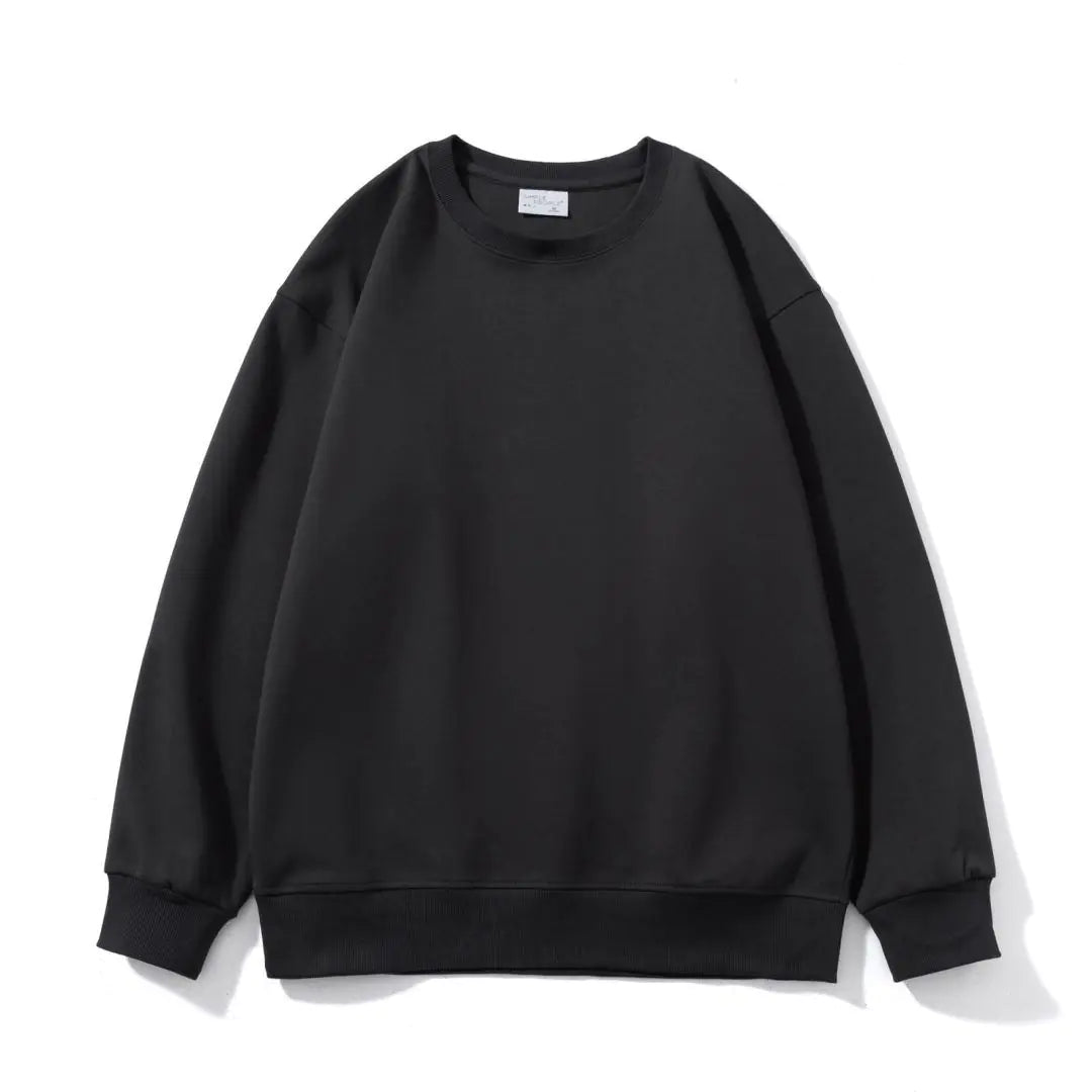 Versatile Academy Style Solid Color Loose Top
