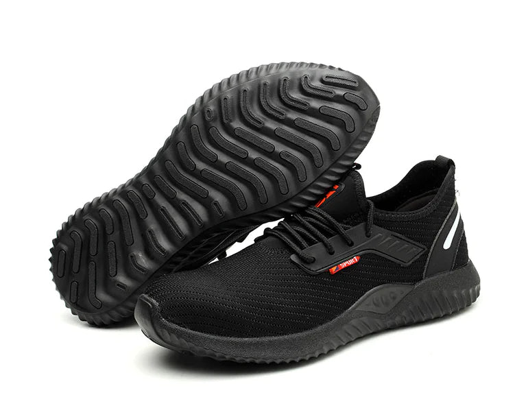 Men's Odor-Resistant Work Safety Shoes