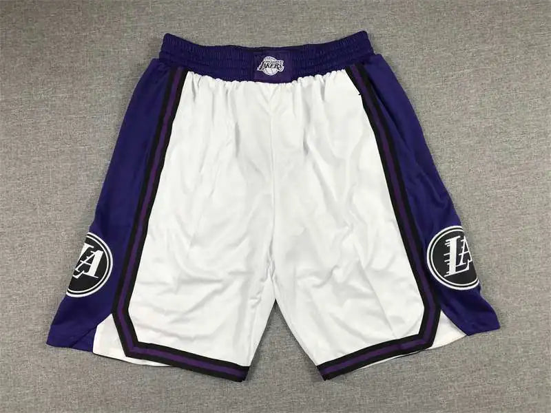 Lakers James Inspired Vintage Just Don Basketball Shorts