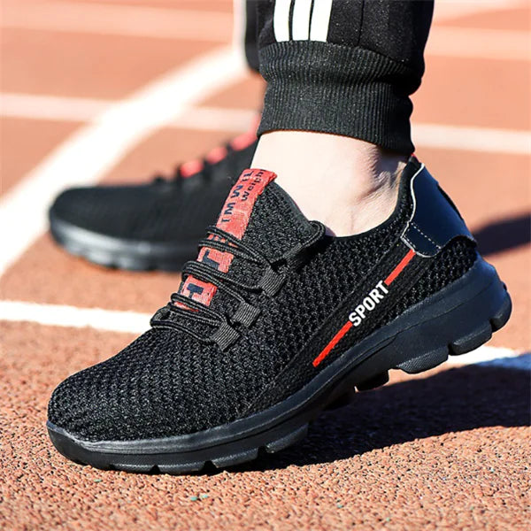 Men's Odor-Resistant Work Safety Shoes