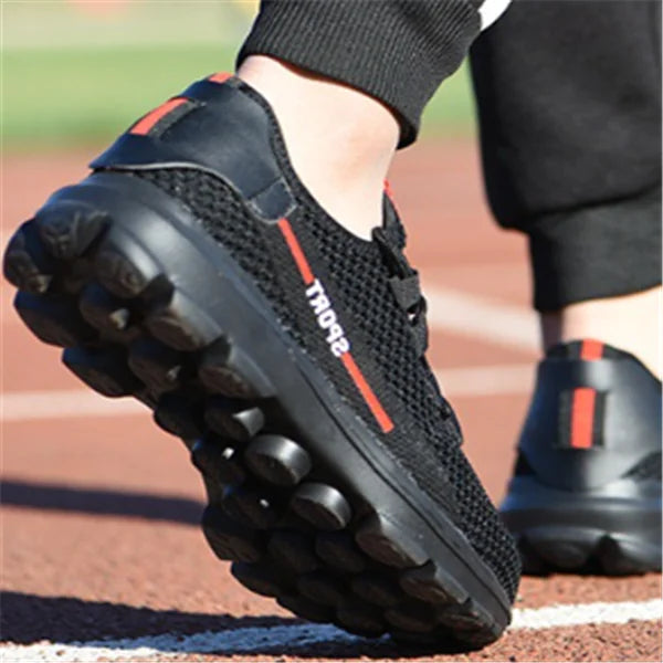 Men's Odor-Resistant Work Safety Shoes