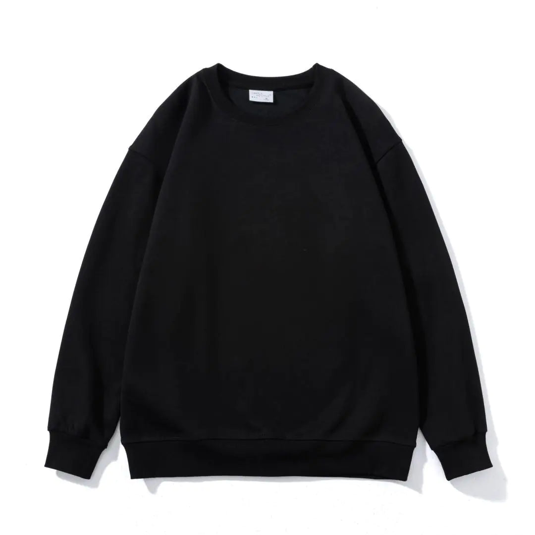 Versatile Academy Style Solid Color Loose Top