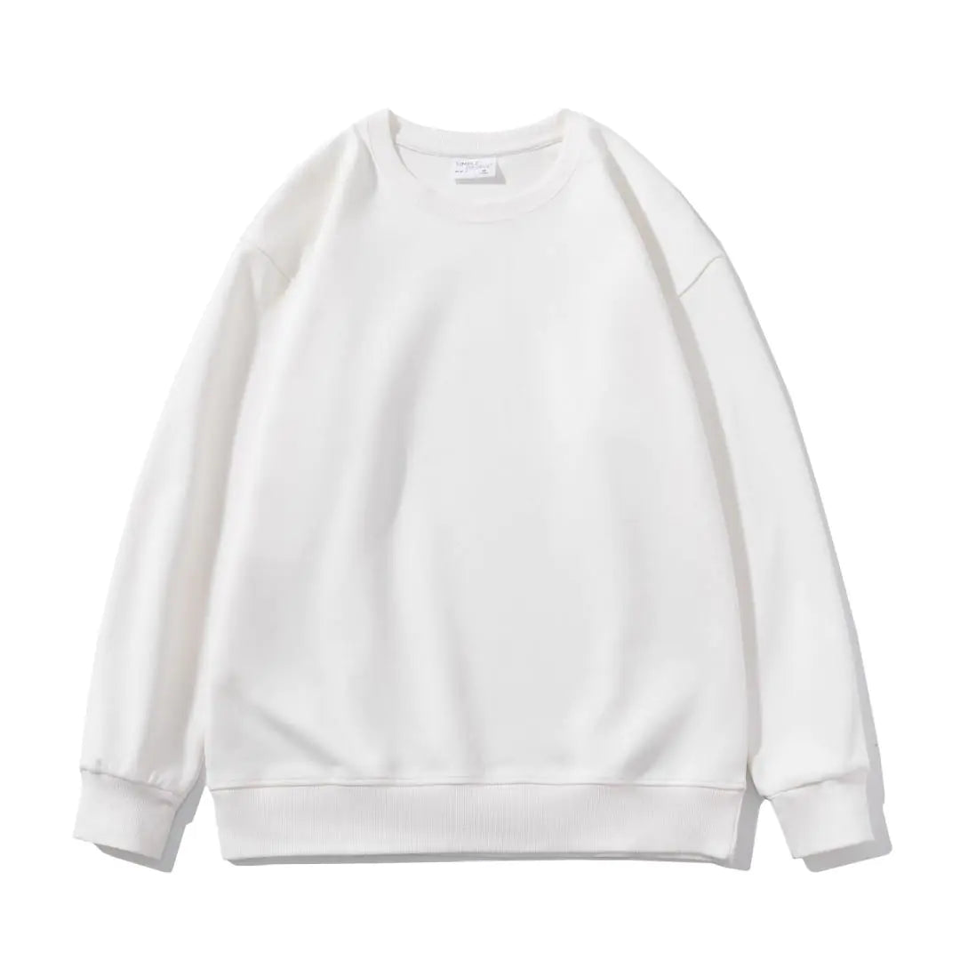 Versatile Academy Style Solid Color Loose Top