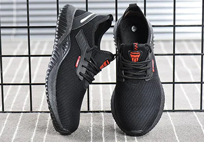 Men's Odor-Resistant Work Safety Shoes