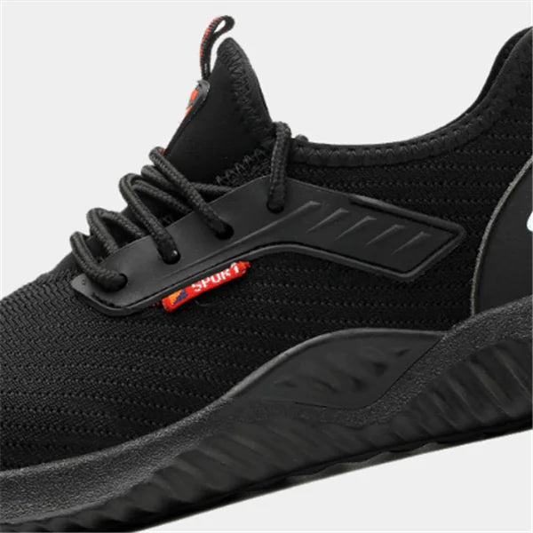 Men's Odor-Resistant Work Safety Shoes