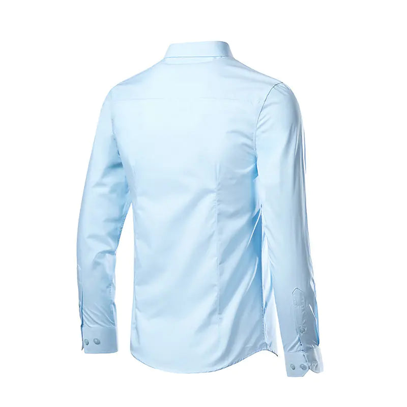 2024 Spring New Men's Long Sleeve Shirt - Korean Style