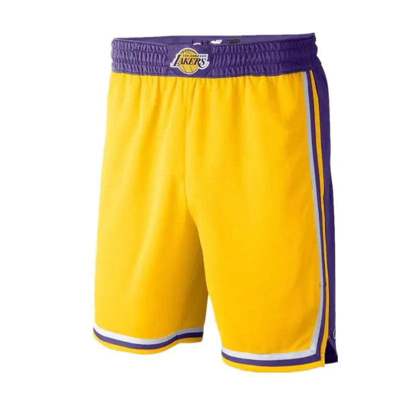 Lakers James Inspired Vintage Just Don Basketball Shorts