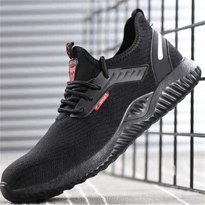 Men's Odor-Resistant Work Safety Shoes