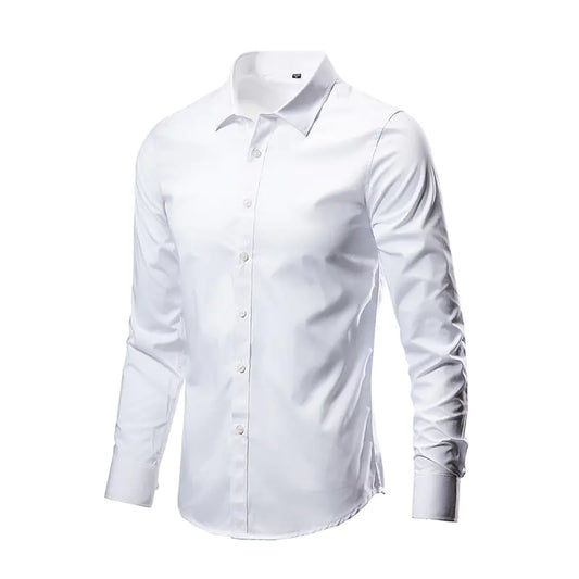 2024 Spring New Men's Long Sleeve Shirt - Korean Style