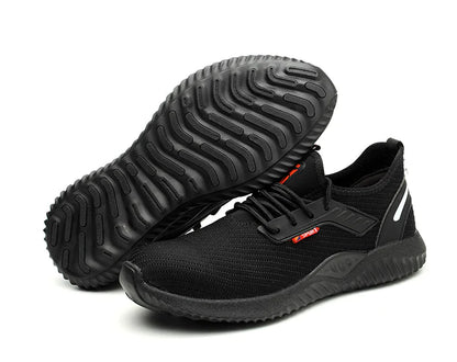 Men's Odor-Resistant Work Safety Shoes