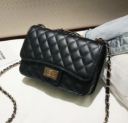 Trendy Spring 2019 Color-Block Mini Shoulder Bag