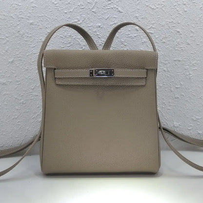 2020 New Kelly Backpack - Genuine Leather, Versatile Design