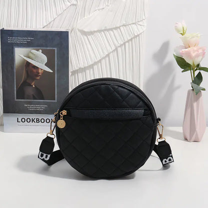 Women's Simple Solid Color Crossbody Shoulder Bag