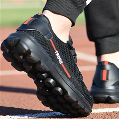 Men's Odor-Resistant Work Safety Shoes