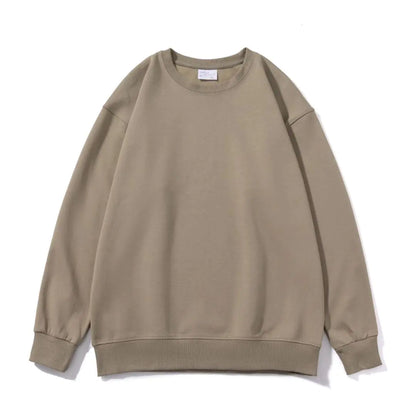 Versatile Academy Style Solid Color Loose Top