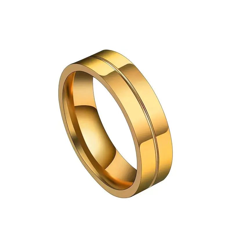 Personalized Titanium Steel Men's All-Match Ring