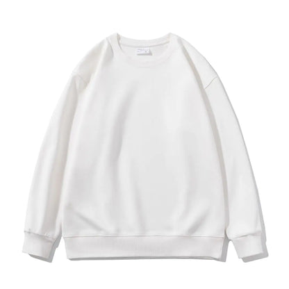 Versatile Academy Style Solid Color Loose Top