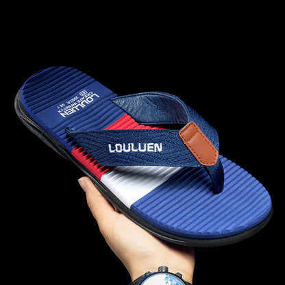 2024 Summer Men's Flip Flops - Non-Slip Rubber Sandals