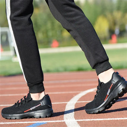 Men's Odor-Resistant Work Safety Shoes