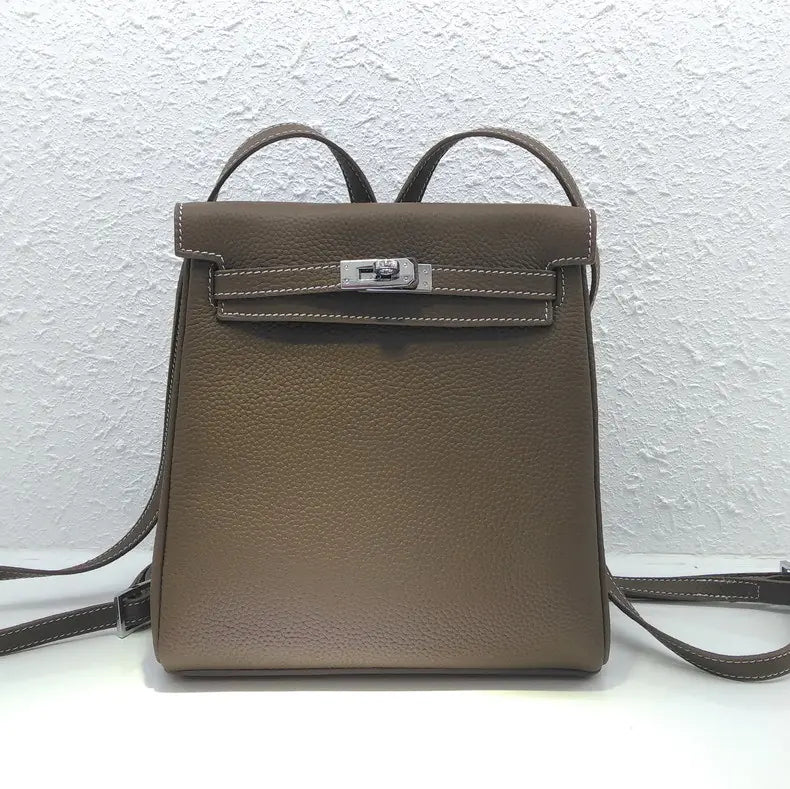 2020 New Kelly Backpack - Genuine Leather, Versatile Design