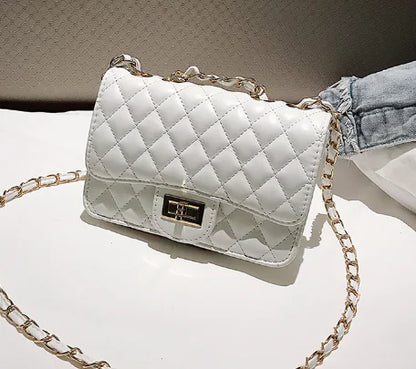 Trendy Spring 2019 Color-Block Mini Shoulder Bag