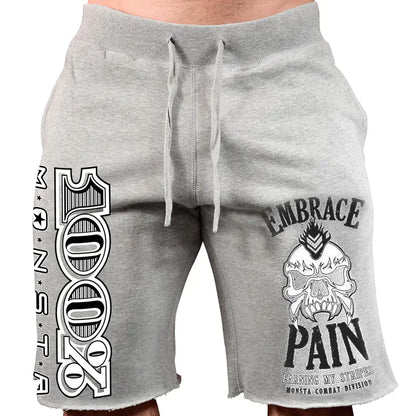 Men's Printed Cotton Shorts for Sports and Leisure