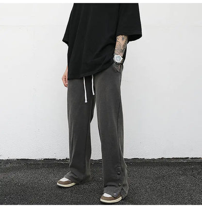 Slit Loose Terry Sweatpants