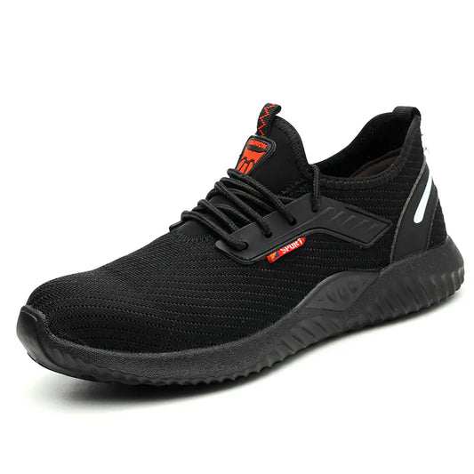 Men's Odor-Resistant Work Safety Shoes