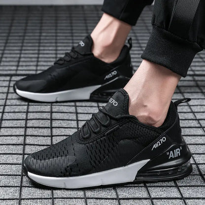 Men's Summer Breathable Mesh Sneakers with Cushion Sole
